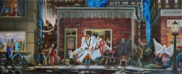 Print of Figurative Political Paintings by Matthew Konar