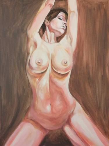 Print of Figurative Erotic Paintings by Flo Preda