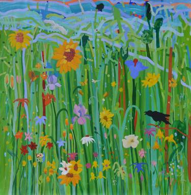 Original Neo-impressionism Nature Painting by Richard Heley