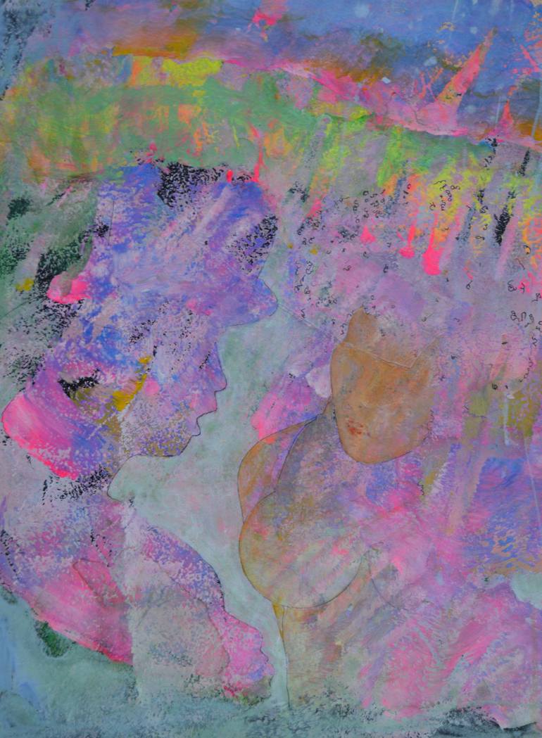 Original Figurative Erotic Painting by Richard Heley