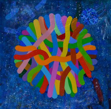 Original Conceptual Abstract Paintings by Richard Heley