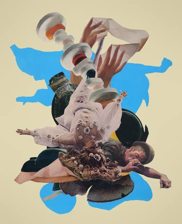 Print of Surrealism Love Collage by Joe Castro