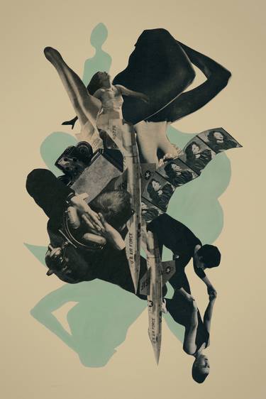 Print of Figurative Erotic Collage by Joe Castro
