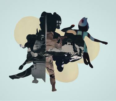 Print of Abstract People Collage by Joe Castro