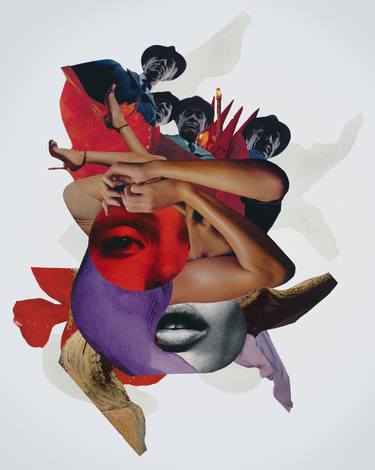Print of Women Collage by Joe Castro