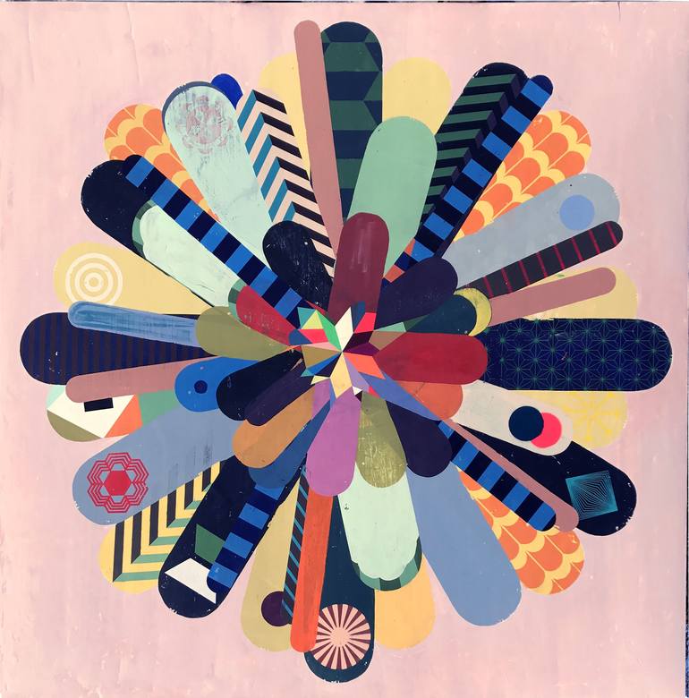 Original Fine Art Abstract Paintings by Alicia Lachance