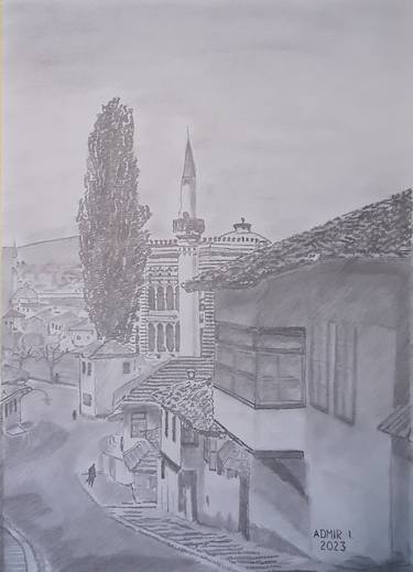 Print of Fine Art Cities Drawings by Admir Imamovic