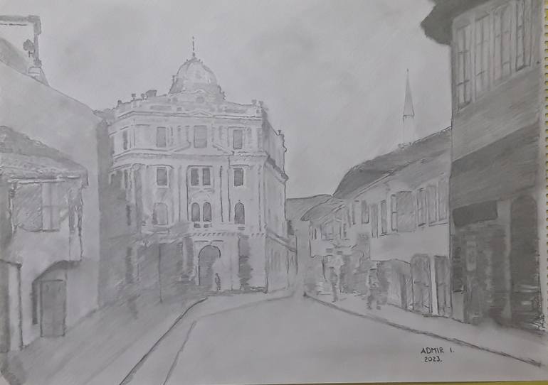 Print of Fine Art Cities Drawing by Admir Imamovic
