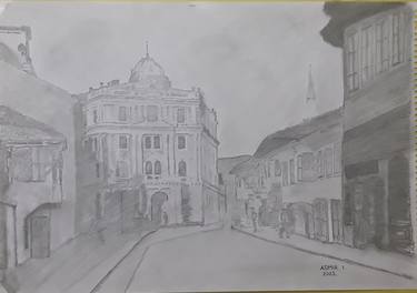 Print of Fine Art Cities Drawings by Admir Imamovic