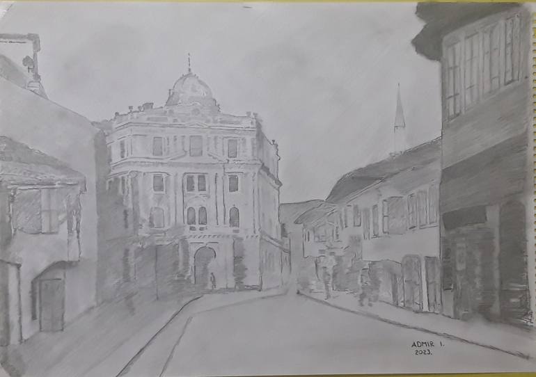 Original Cities Drawing by Admir Imamovic