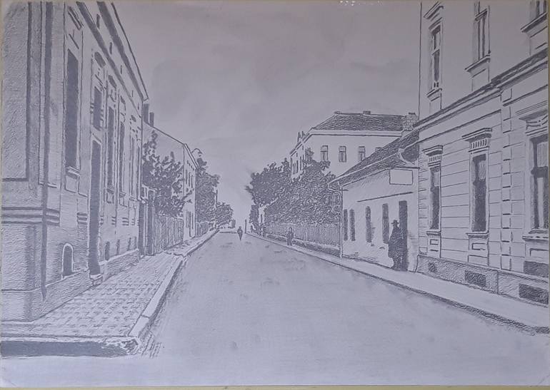 Original Architecture Drawing by Admir Imamovic