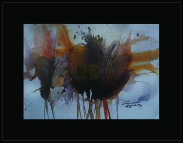 Original Abstract Paintings by Gunasiri Kolambage