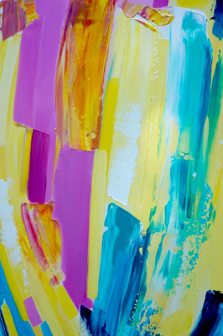 Original Abstract Painting by Jenia Maslova