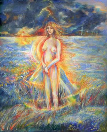 Original Nude Paintings by Inga Burina