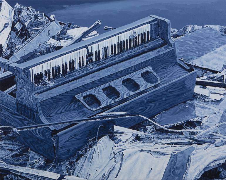 Print of Realism Music Paintings by Anne Vincent Dijkstra