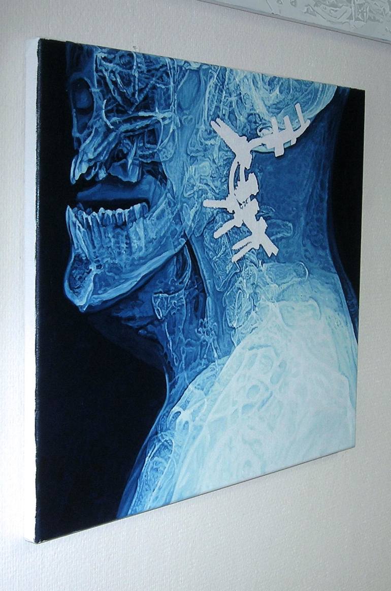 Original Realism Mortality Painting by Anne Vincent Dijkstra