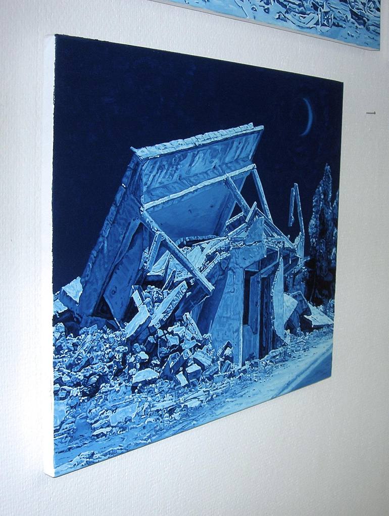 Original Realism Cities Painting by Anne Vincent Dijkstra