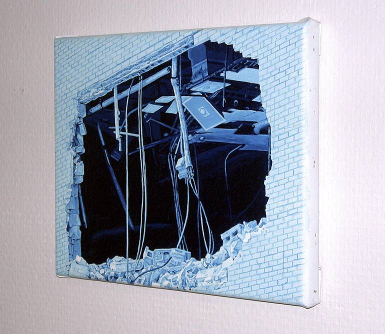 Original Figurative Cities Painting by Anne Vincent Dijkstra