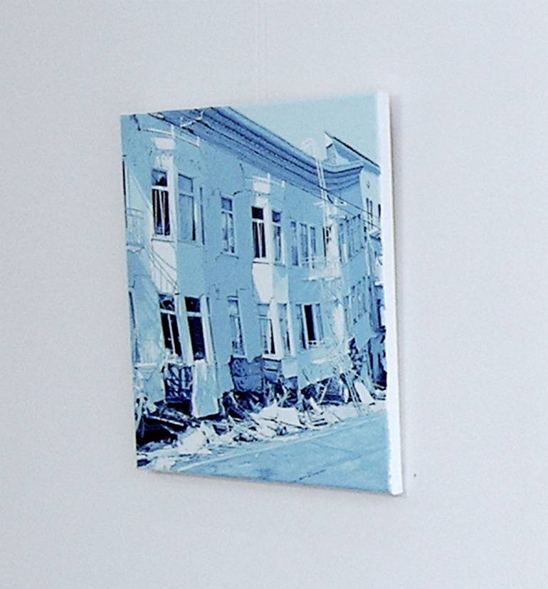 Original Figurative Cities Painting by Anne Vincent Dijkstra