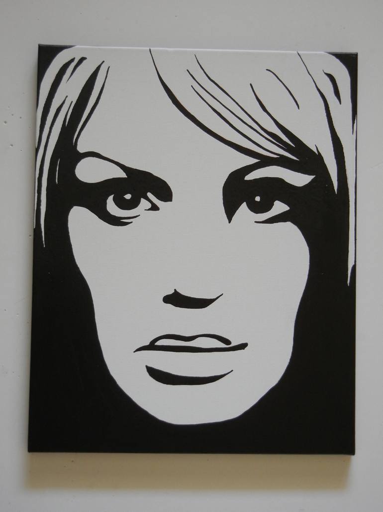 Original Pop Art Pop Culture/Celebrity Painting by Kruti Shah