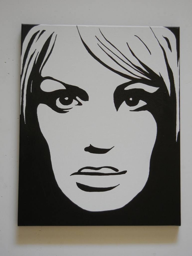 Original Pop Art Pop Culture/Celebrity Painting by Kruti Shah