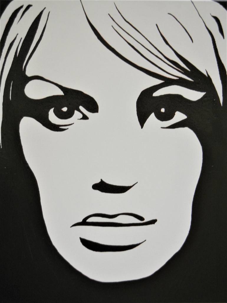 Original Pop Art Pop Culture/Celebrity Painting by Kruti Shah