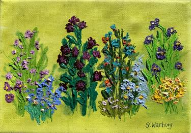 Original Impressionism Botanic Painting by Stephanie Warburg