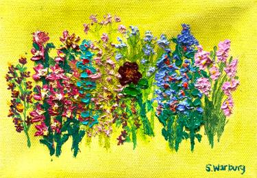 Original Impressionism Botanic Painting by Stephanie Warburg