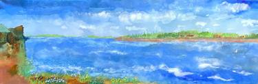 Original Impressionism Seascape Paintings by Stephanie Warburg