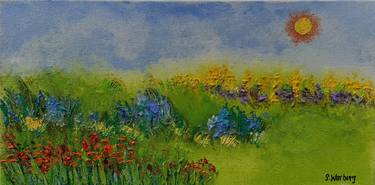 Original Impressionism Botanic Paintings by Stephanie Warburg