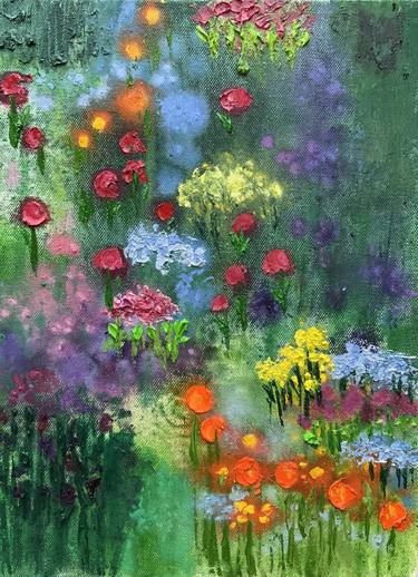 Original Impressionism Botanic Paintings by Stephanie Warburg