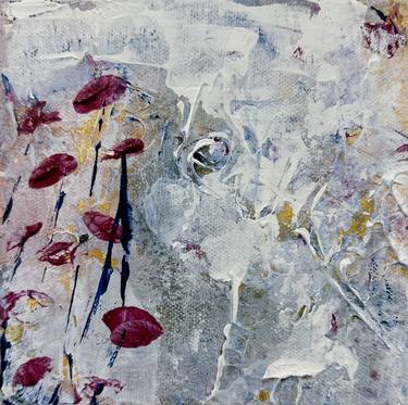 Original Abstract Expressionism Floral Paintings by Dianne k Webb
