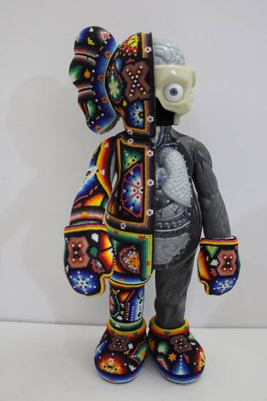 " Dissected Man " from Huichol ALTERATIONS Series thumb