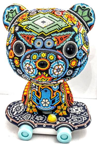 "Care Bear" from Huichol ALTERATIONS Series thumb