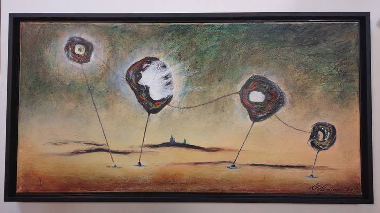 Original Contemporary Fantasy Painting by Vladimir Kolosov
