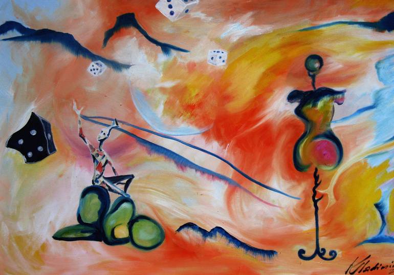 Original  Painting by vladimir kolosov