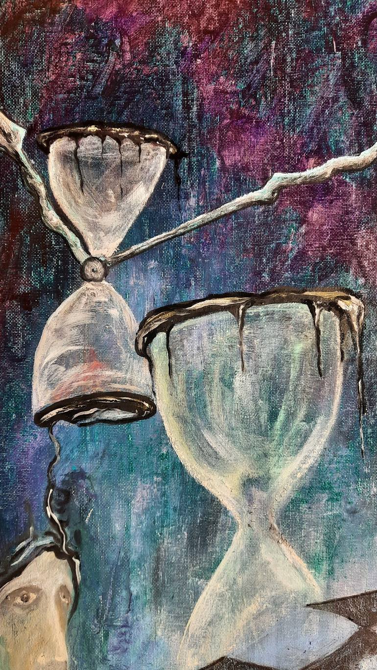 Original Surrealism Fantasy Painting by Vladimir Kolosov