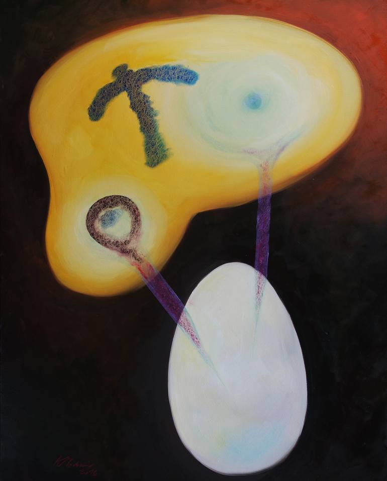 Original  Painting by vladimir kolosov