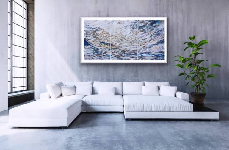 Original Abstract Expressionism Abstract Painting by Sangeeta Sagar