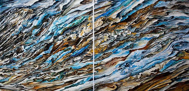 Original Abstract Expressionism Abstract Paintings by Sangeeta Sagar