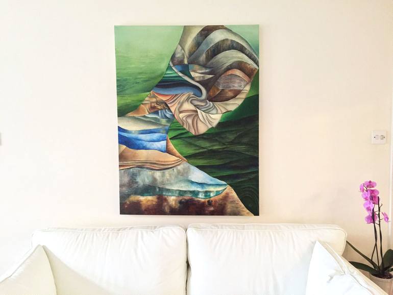 Original Abstract Nature Painting by Sangeeta Sagar
