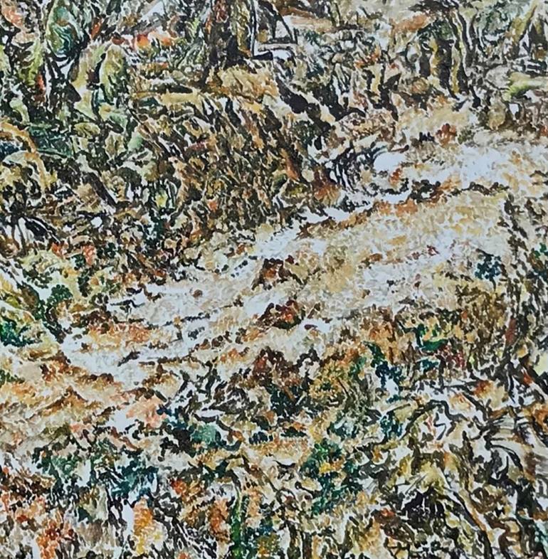 Original Abstract Nature Painting by Sangeeta Sagar