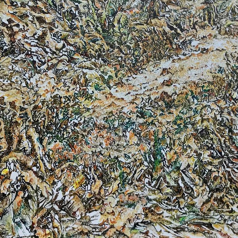 Original Abstract Nature Painting by Sangeeta Sagar