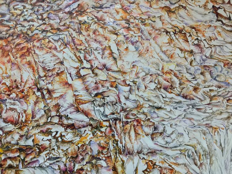 Original Abstract Expressionism Abstract Painting by Sangeeta Sagar