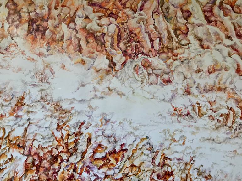 Original Abstract Expressionism Abstract Painting by Sangeeta Sagar