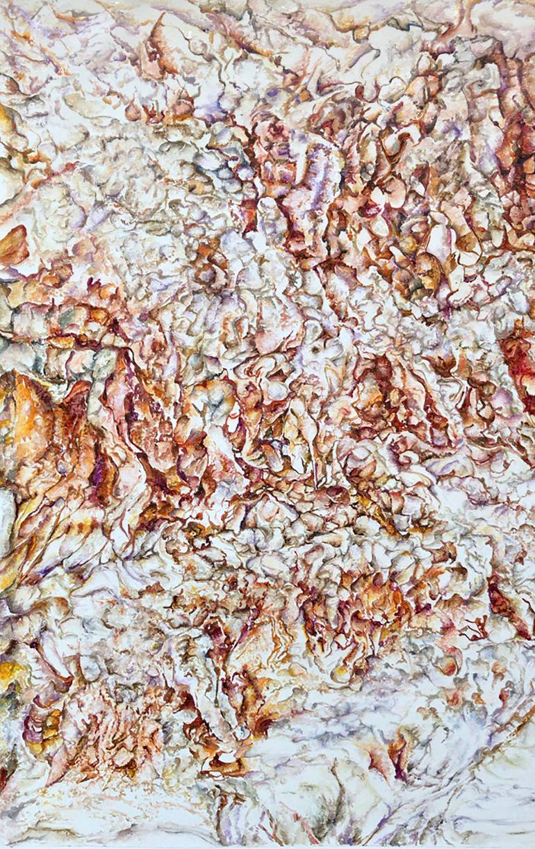 Original Abstract Expressionism Abstract Painting by Sangeeta Sagar
