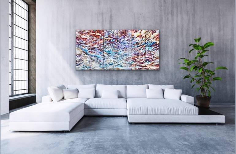 Original Abstract Expressionism Abstract Painting by Sangeeta Sagar