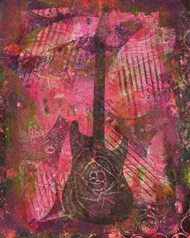 Print of Abstract Expressionism Music Printmaking by Chris Smith