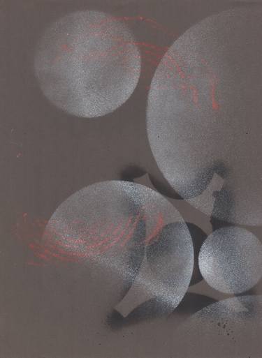 Original Geometric Abstract Printmaking by Chris Smith