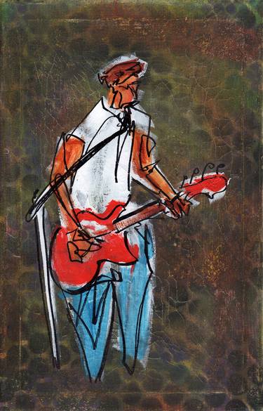 Original Expressionism Music Paintings by Chris Smith